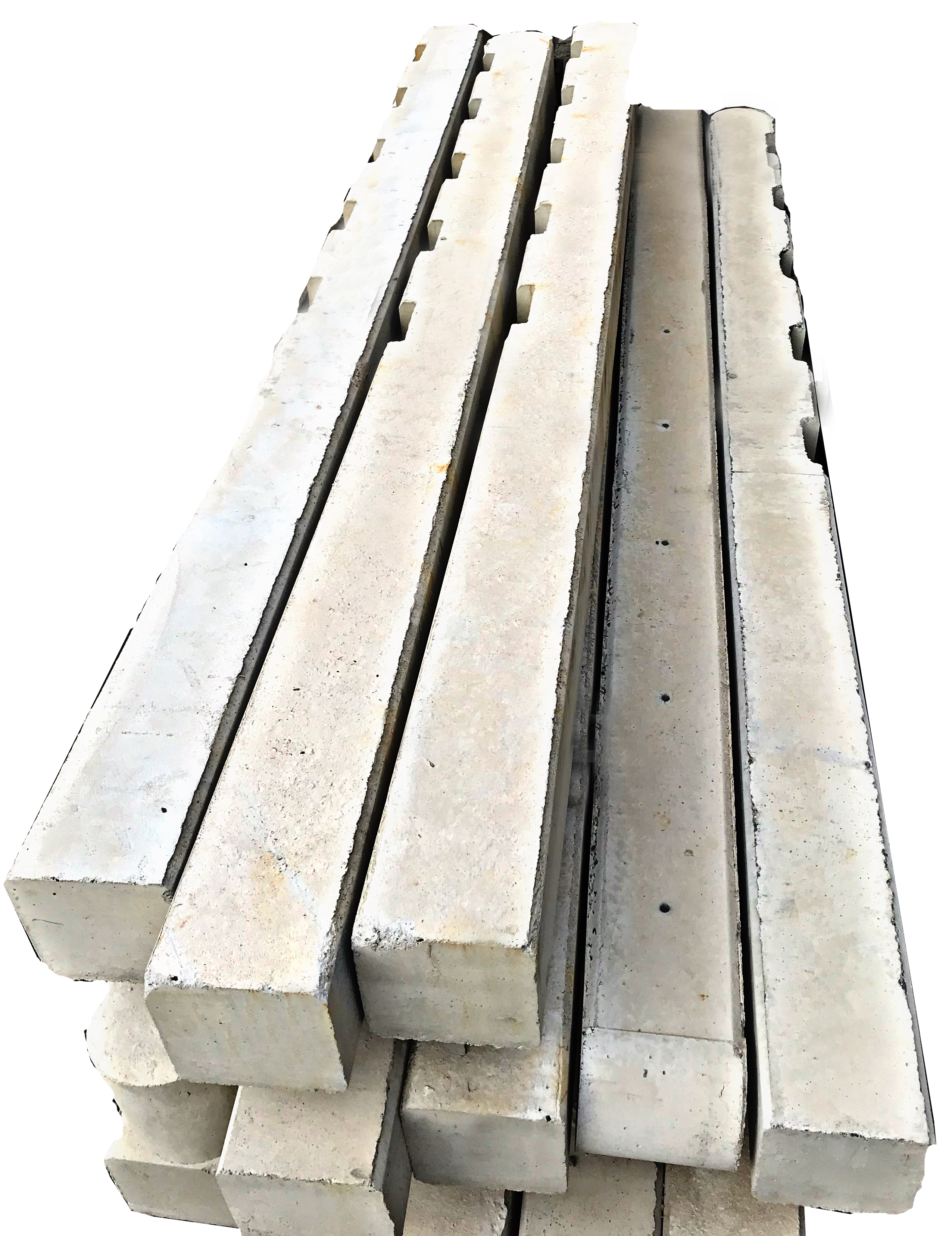 Mourões de concreto para curral